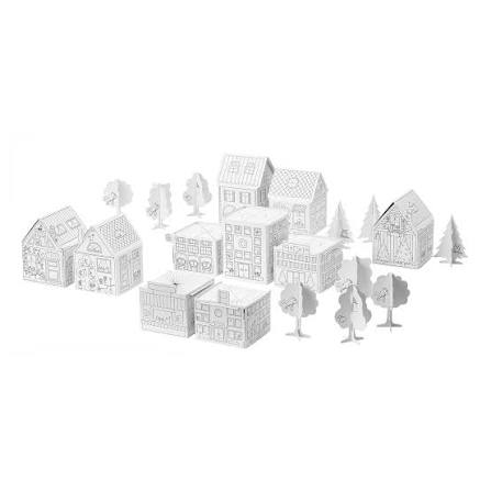 Ikea Cardboard Town Template Set