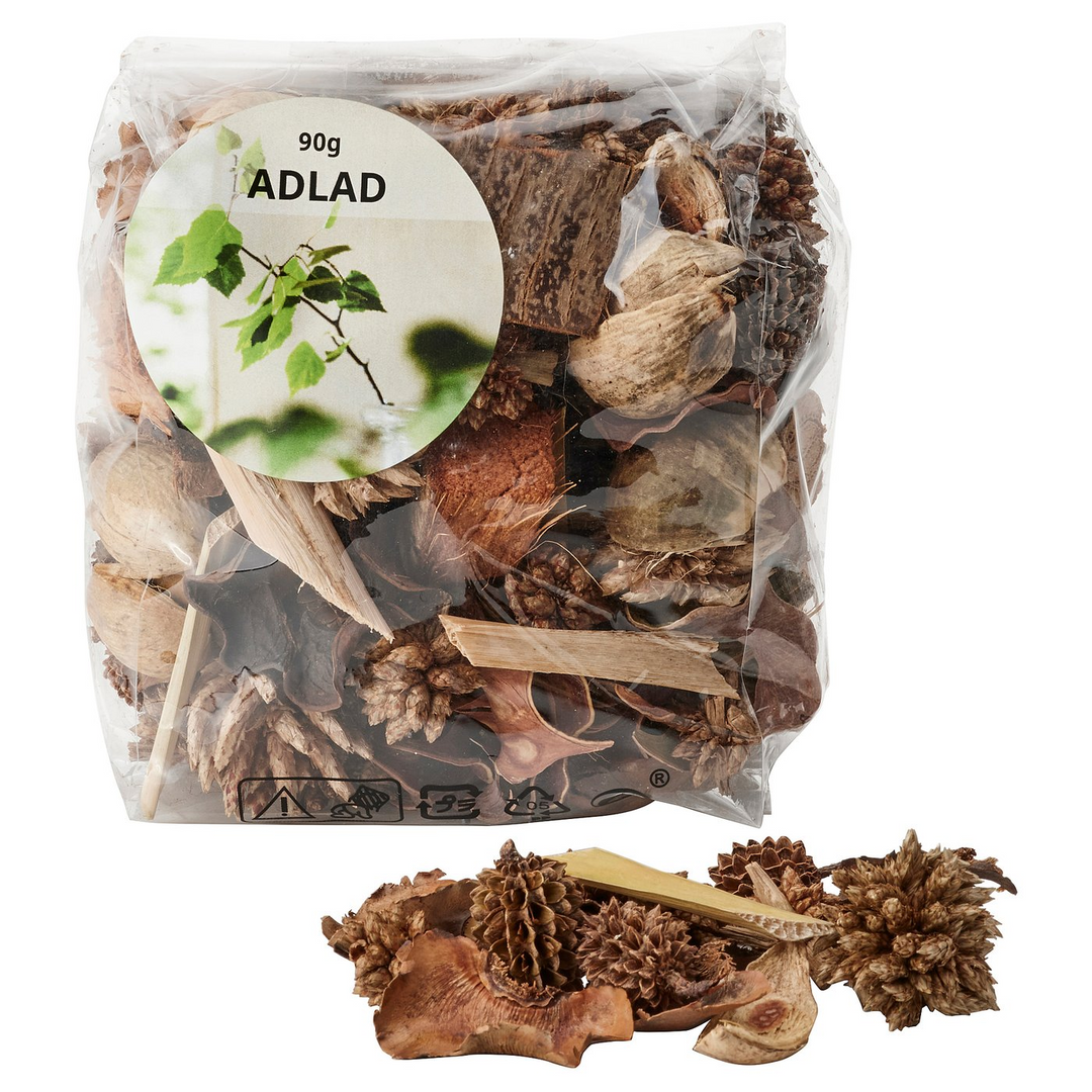 Scented dried flower