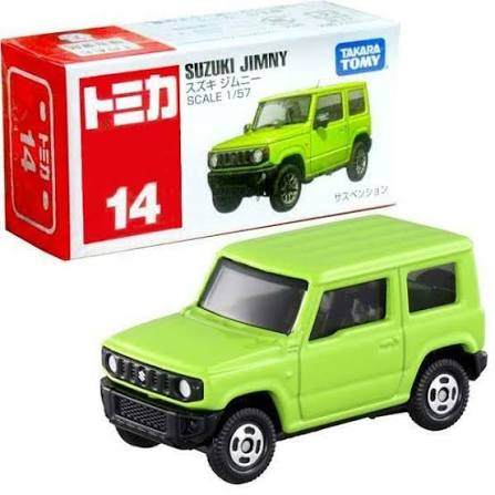 TOMICA REGULAR DIECAST NO.14 SUZUKI JIMNY