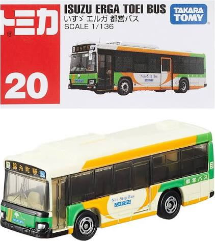 TOMICA REGULAR DIECAST NO.20-12 ISUZU ERUGA (BOX)