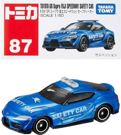 TOMICA REGULAR DIECAST NO.87-9 GR SUPRSAFETY CAR