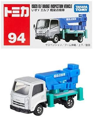 TOMICA REGULAR DIECAST NO.94-9 ISUZU ELFBRIDGE INSPECTION CAR (BOX)&