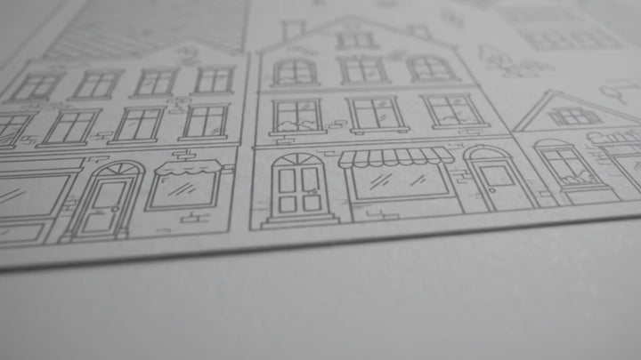 Ikea Cardboard Town Template Set