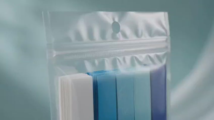 Daiso Flower Paper Aqua